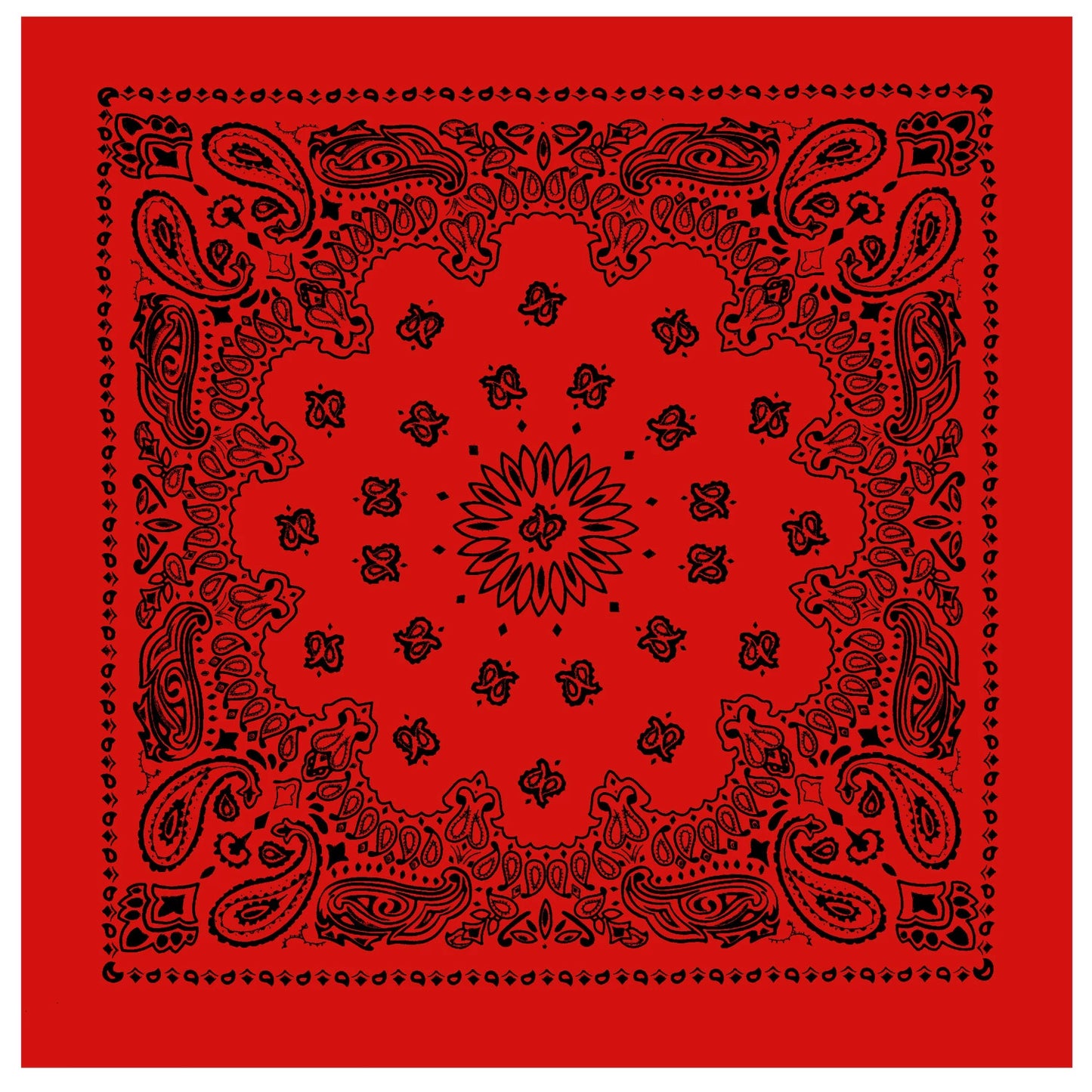 Trainmen Paisley Bandana - 22" X 22"