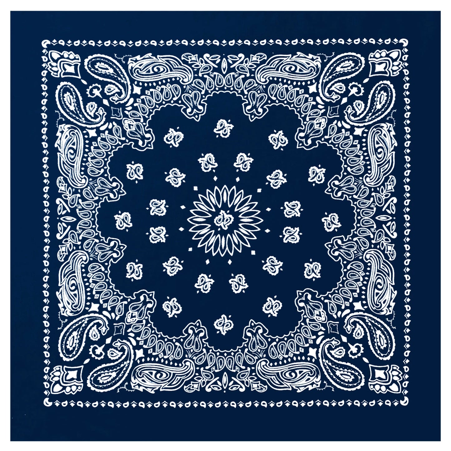 Trainmen Paisley Bandana - 22" X 22"