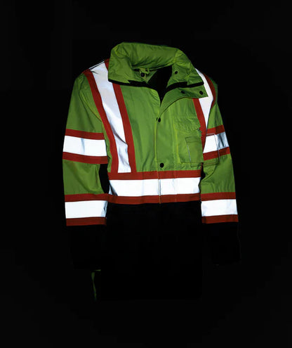 Hi Vis Waterproof Parka