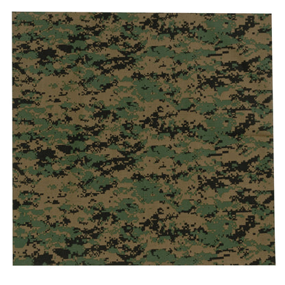 Large Digital Camo Bandana