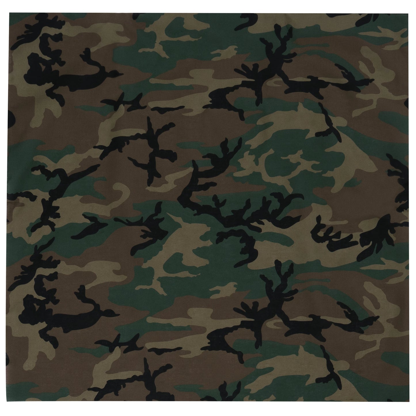 Large Camo Bandana 27 x 27 Inch