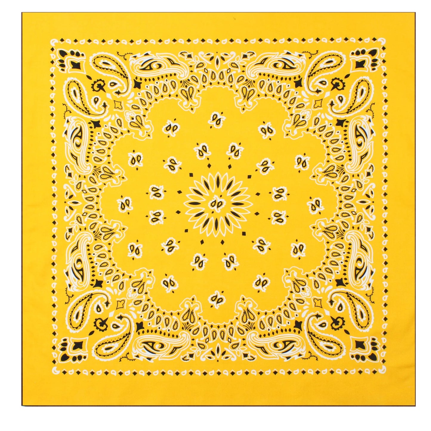 Trainmen Paisley Bandana – Extra-Large - 27” X 27"
