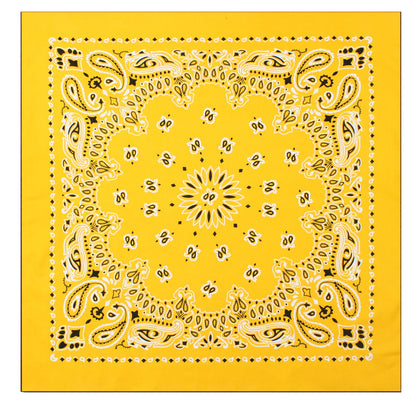 Trainmen Paisley Bandana – Extra-Large - 27” X 27"