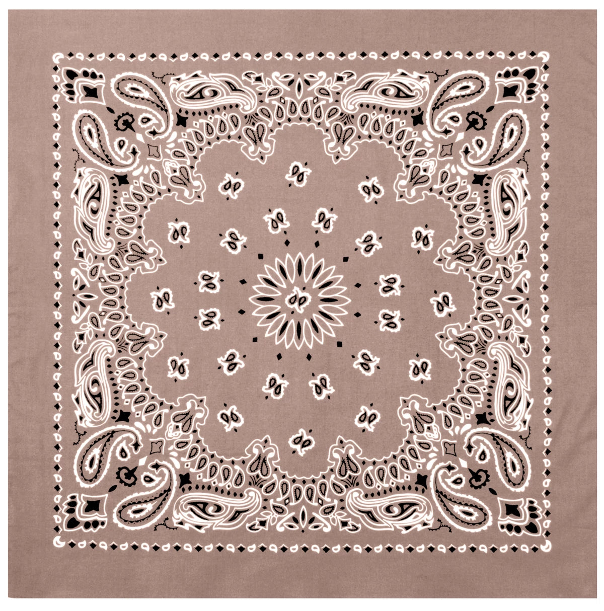 Trainmen Paisley Bandana – Extra-Large - 27” X 27"