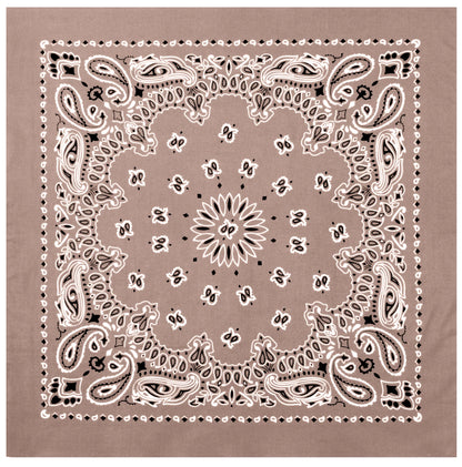 Trainmen Paisley Bandana – Extra-Large - 27” X 27"