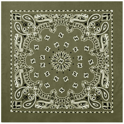 Trainmen Paisley Bandana – Extra-Large - 27” X 27"