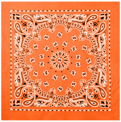 Trainmen Paisley Bandana – Extra-Large - 27” X 27"