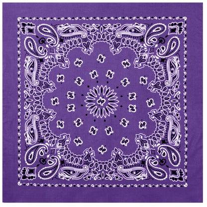 Trainmen Paisley Bandana – Extra-Large - 27” X 27"