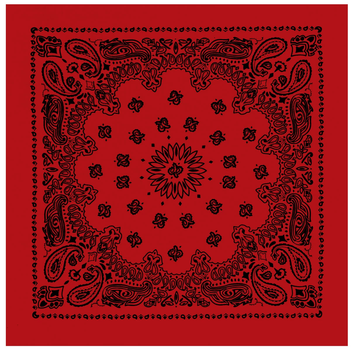 Trainmen Paisley Bandana – Extra-Large - 27” X 27"