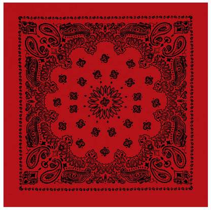 Trainmen Paisley Bandana – Extra-Large - 27” X 27"