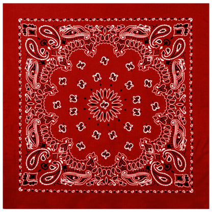 Trainmen Paisley Bandana – Extra-Large - 27” X 27"
