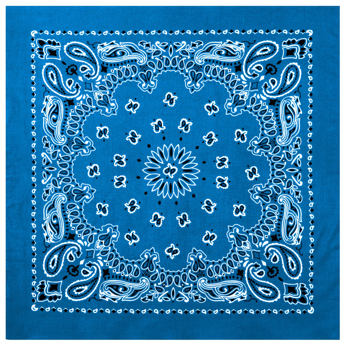 Trainmen Paisley Bandana – Extra-Large - 27” X 27"