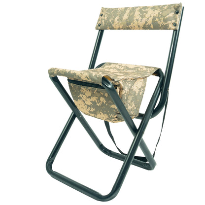 Deluxe Folding Stool With Pouch