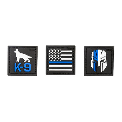 Thin Blue 1X1 Patch