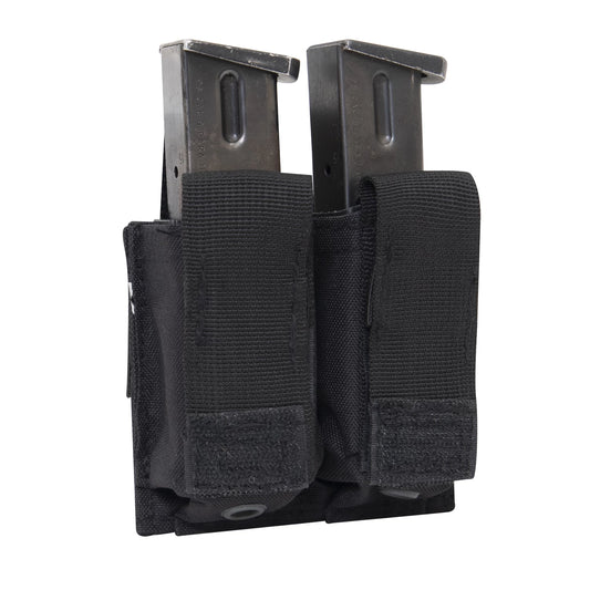 Rothco MOLLE Double Pistol Mag Pouch With Insert