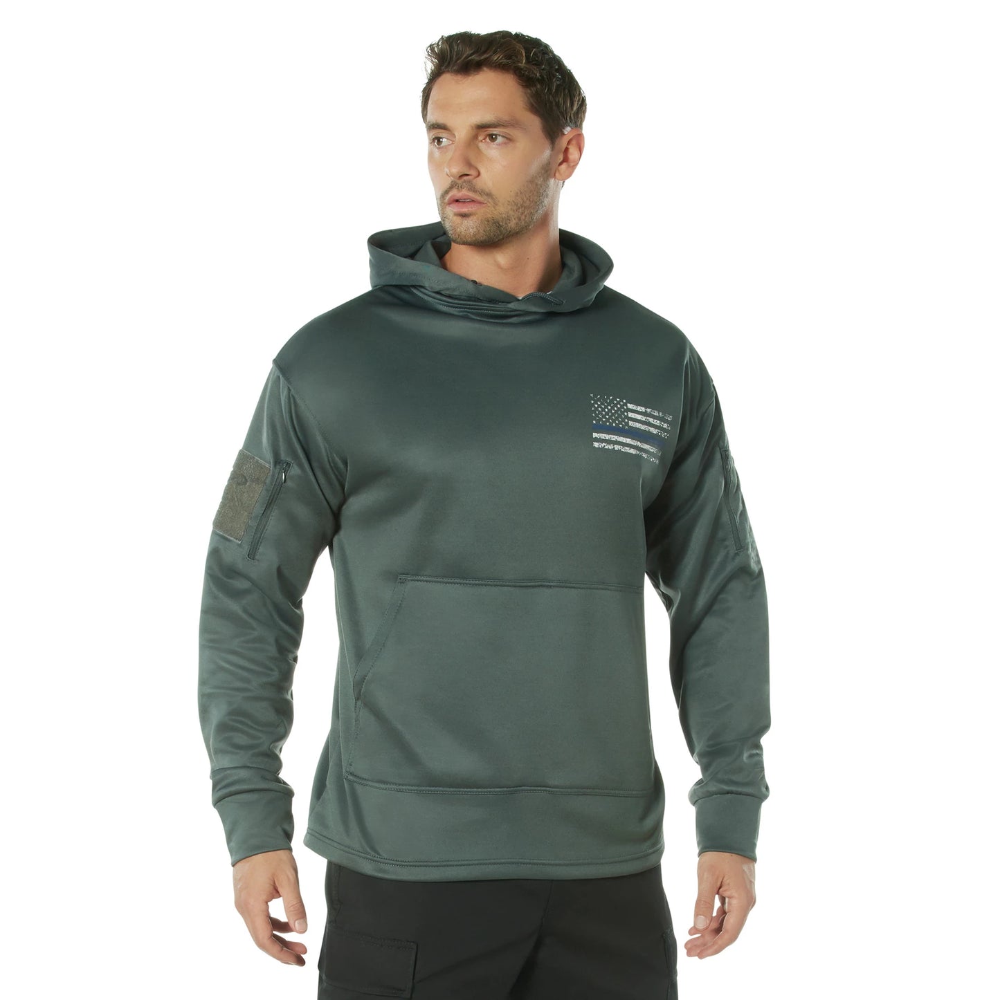 Concealed Carry Thin Blue Line Hoodie