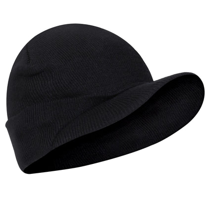 WWII M1941 Acrylic Knit Watch Cap with Brim