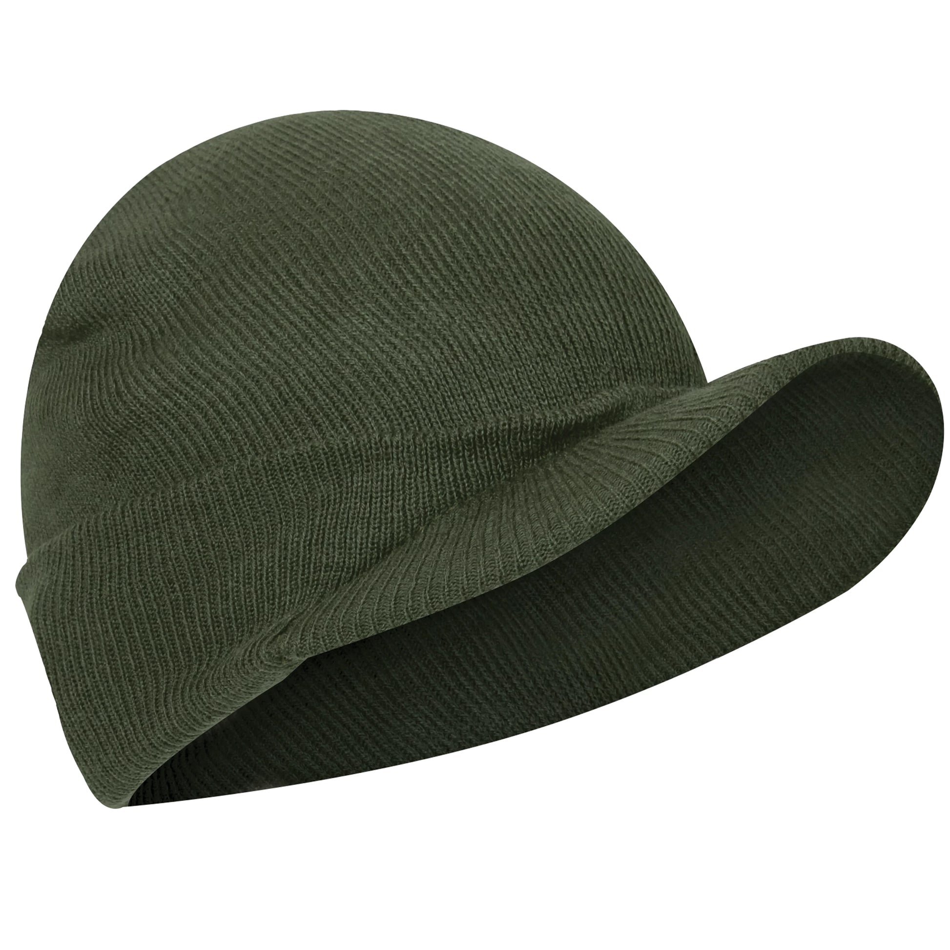 WWII M1941 Acrylic Knit Watch Cap with Brim
