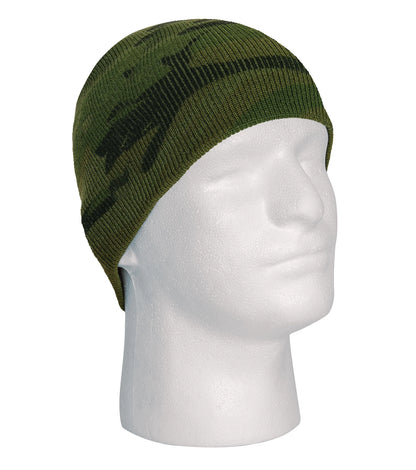 Deluxe Camo Skull Cap