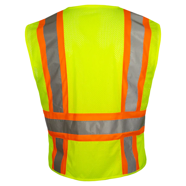 Orange and Green Vest