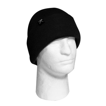 Deluxe Fine Knit Fleece-Lined Watch Cap