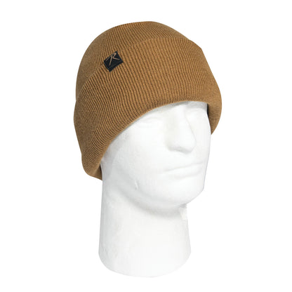 Deluxe Fine Knit Fleece-Lined Watch Cap