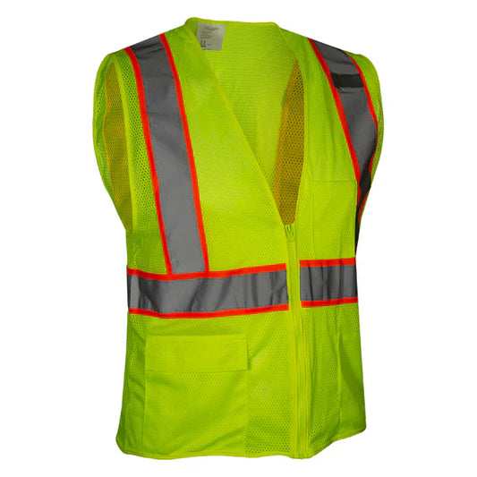 Reflective safety vest