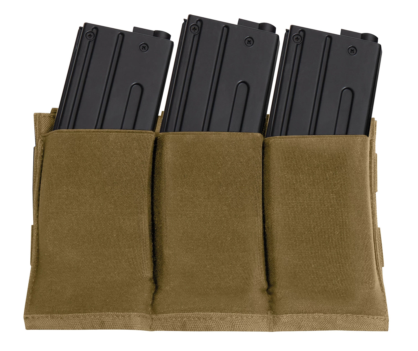 Lightweight 3 Mag Elastic Retention Pouch