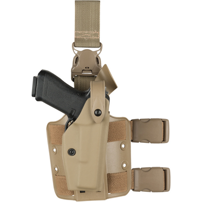 Model 6005 SLS Tactical Holster with Quick-Release Leg Strap for Sig Sauer P320 9 w/ Light
