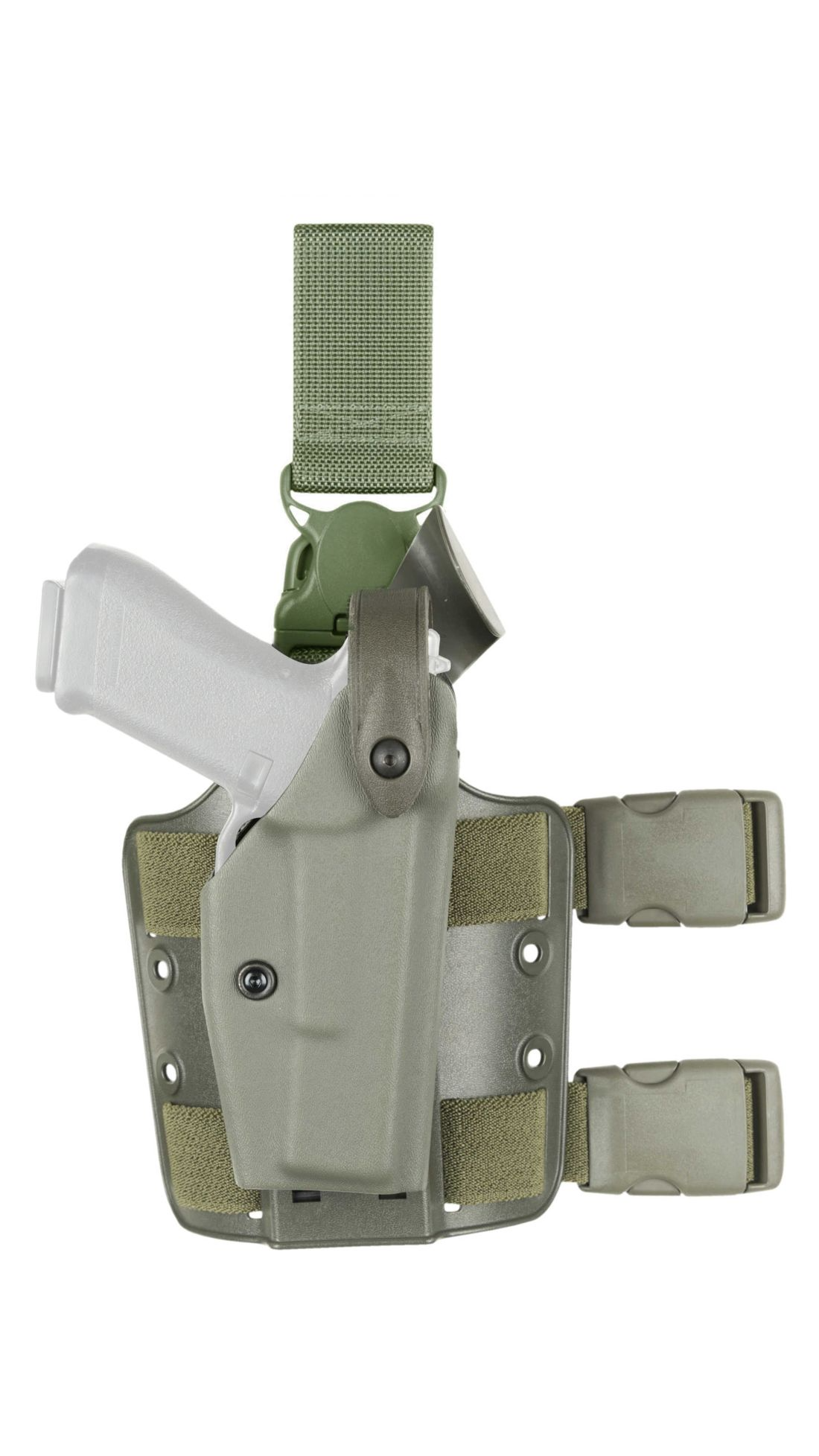Model 6005 SLS Tactical Holster with Quick-Release Leg Strap for Springfield Operator 1911-A1 Model PX9105L w/ ITI M Light