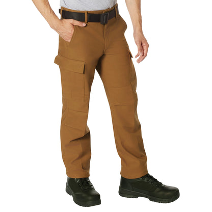 Active Flex Fleece Lined Canvas Work Pants