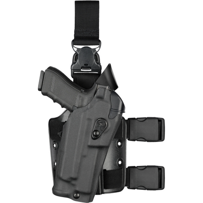 Model 6355RDS ALS Tactical Holster with Quick-Release Leg Strap for Sig Sauer P320 RX 9 w/ Light