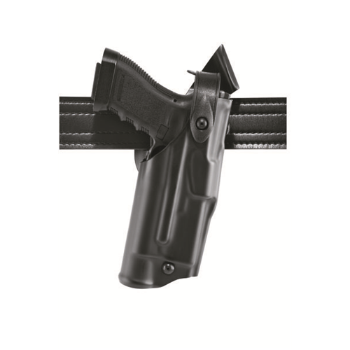 Model 6360 ALS/SLS Mid-Ride, Level III Retention Duty Holster for Glock 19 Gens 1-4 w/ Light/Laser