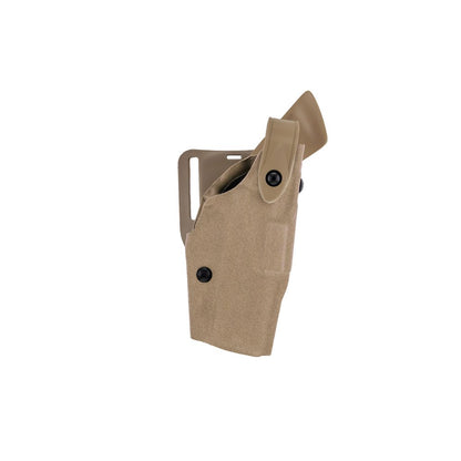 Model 6360 ALS/SLS Mid-Ride, Level III Retention Duty Holster for Glock 34 Gens 1-4 w/ Light