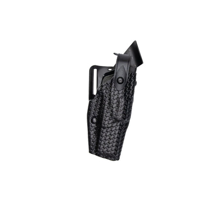 Model 6360 ALS/SLS Mid-Ride, Level III Retention Duty Holster for Glock 41 Gens 1-4 w/ Light