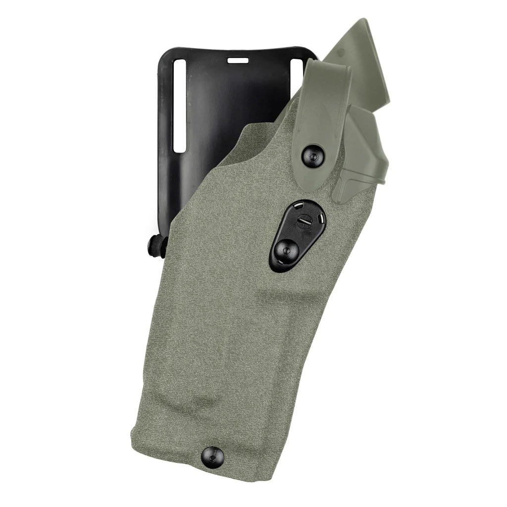 Model 6365RDS ALS/SLS Low-Ride, Level III Retention Duty Holster for Glock 19 MOS w/ Light