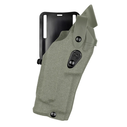 Model 6365RDS ALS/SLS Low-Ride, Level III Retention Duty Holster for Glock 19 MOS w/ Light