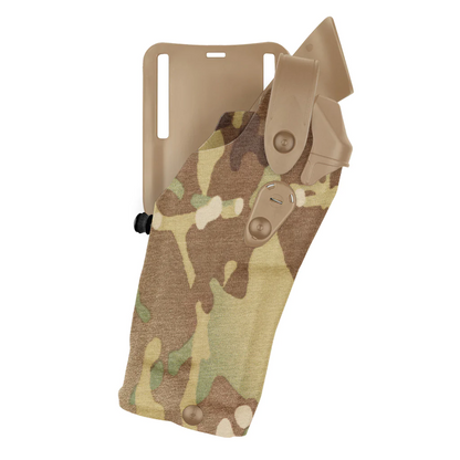 Model 6365RDS ALS/SLS Low-Ride, Level III Retention Duty Holster for Glock 19 MOS w/ Light