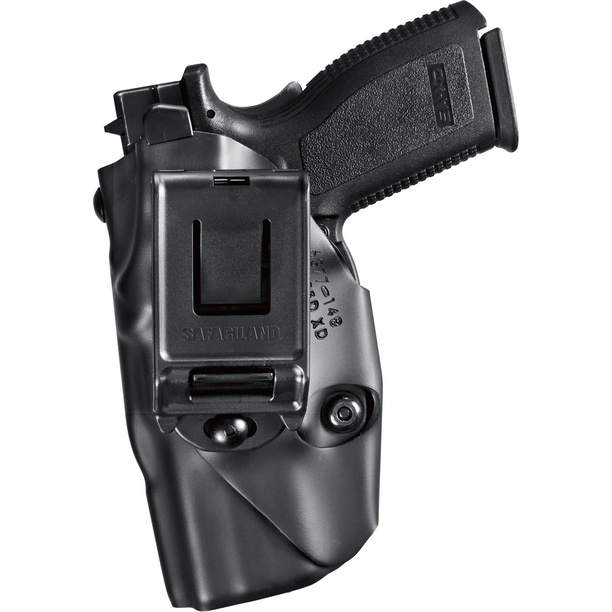 Model 6379 ALS Concealment Clip-On Belt Holster for Glock 17 w/ Light