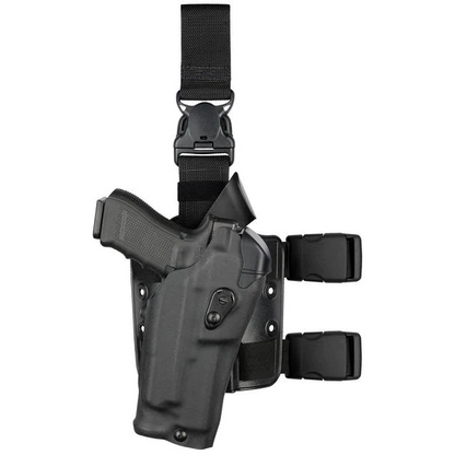 Model 6385RDS ALS OMV Tactical Holster w/ Quick Release Leg Strap for Smith & Wesson M&P 9 C.O.R.E. w/ Light