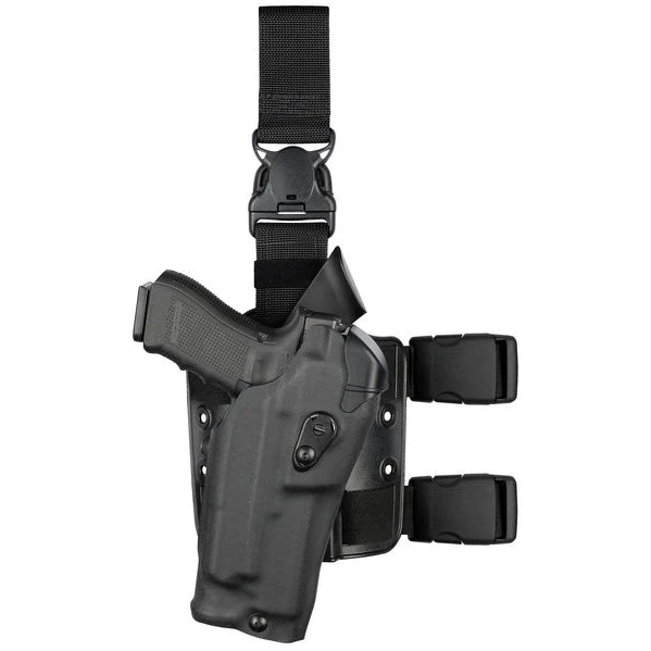 Model 6385RDS ALS OMV Tactical Holster w/ Quick Release Leg Strap for Smith & Wesson M&P 9 C.O.R.E. w/ Light