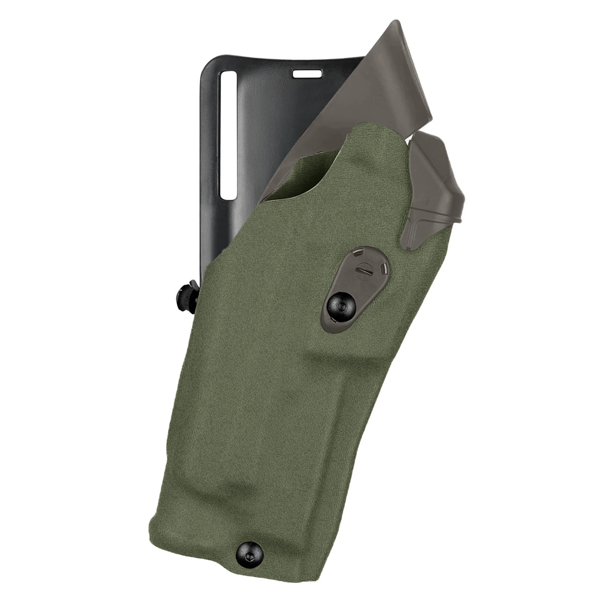 Model 6395RDS ALS Low-Ride Level I Retention Duty Holster for Glock 19 MOS w/ Light