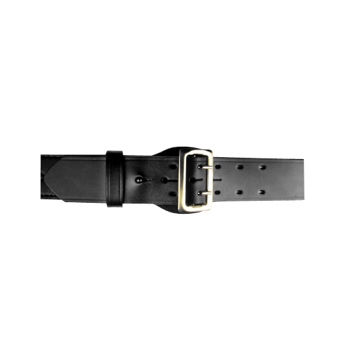 2.25 SAM BROWNE BELT FULLY LINED BASKETWEAVE WITH GOLD BUCKLE SIZE 38