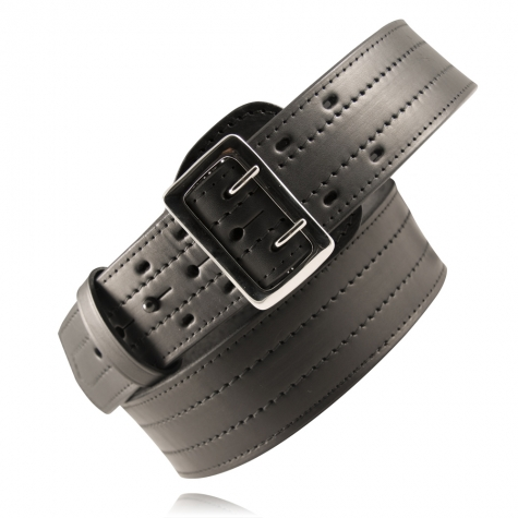 Sam Browne Belt, Four-Row Stitched, 2 1/4 Wide