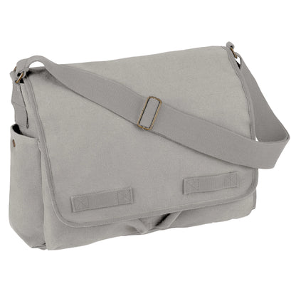 Classic Canvas Messenger Bag