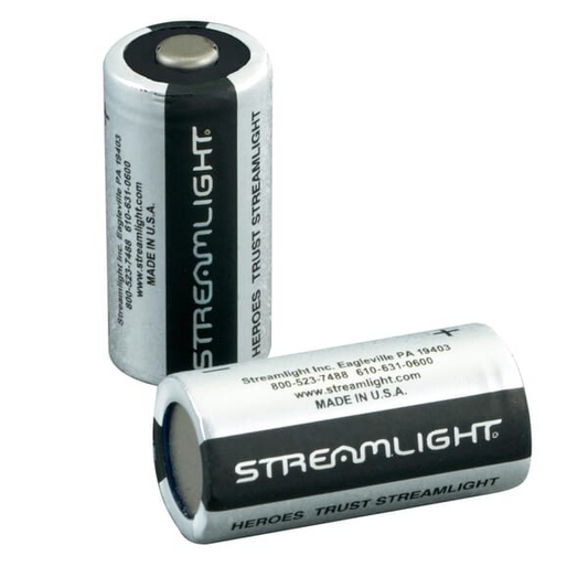 3V CR123A Lithium Batteries (2 Pack)