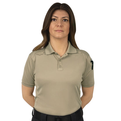 Women Short Sleeve Tactical Performance Polo