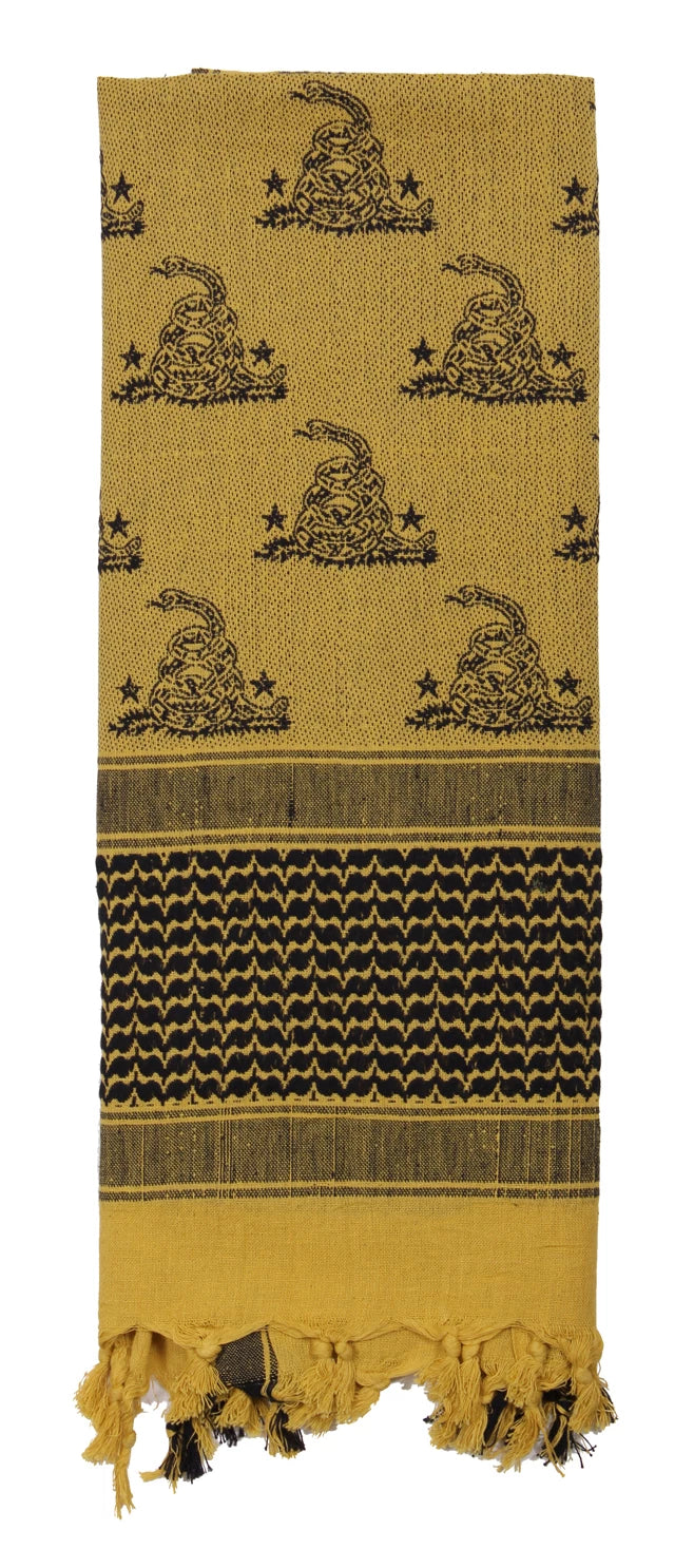 Gadsden Snake Shemagh Tactical Desert Scarf