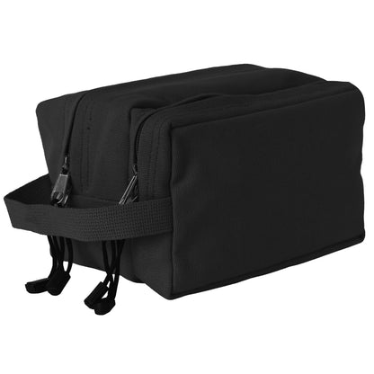 Canvas Dual Compartment Travel Kit