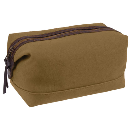 Canvas & Leather Travel Kit